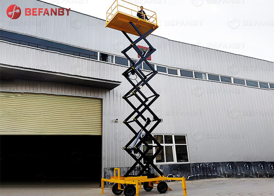 10 M Cleaning Window Movable Table Lift