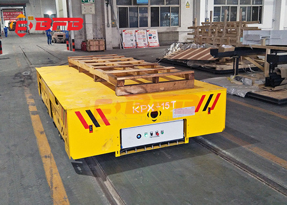 China Customized Yellow Motorized Cart Moving On Rails,BEFANBY Electric Battery Powered Industry Vehicles