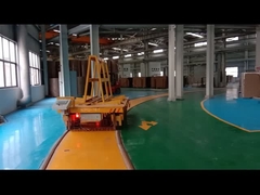 lempengan batu membawa troli rel