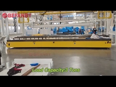 3 Ton Kereta Transfer Tanpa Baterai Bertenaga Baterai, Trolley Transfer yang Dapat Dikendalikan Untuk Industri Mould