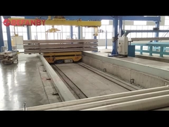20 Ton Steel Pipe Electric Transfer Cart, Pabrik Motorized Flatbed Transfer Trolley