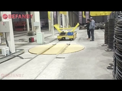 Trolley Transfer Track Coil yang Disesuaikan, 15 Ton Kereta Api Listrik