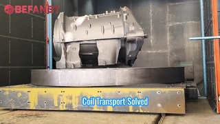 Kereta Transfer Rel Beban Berat 80 Ton, Trolle Transfer Listrik Docking Multi-arah yang Fleksibel