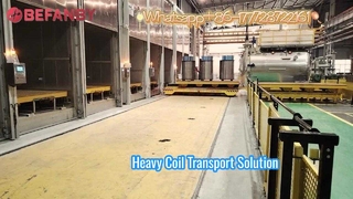 Kendaraan Transfer Kereta Api yang Disesuaikan, Kereta Transfer Baterai Kontrol Jarak Jauh 2,5T