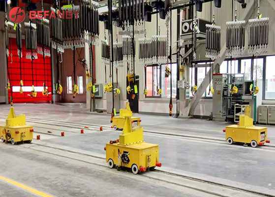 20 Tons Rail Transfer Cart For Steel Plant Transportation
