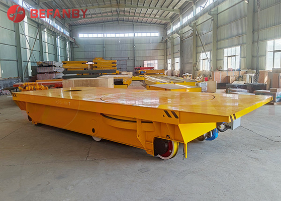 65Ton Workshop Railway Transfer Cart With Coil Structure