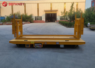 Electric Railway Flat Transfer Trailer Battery Operated 10t 20m/Min