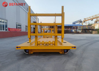 Electric Railway Flat Transfer Trailer Battery Operated 10t 20m/Min