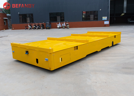 Bay To Bay Transport Battery Powered Cart , Motorized Platform Cart For Container