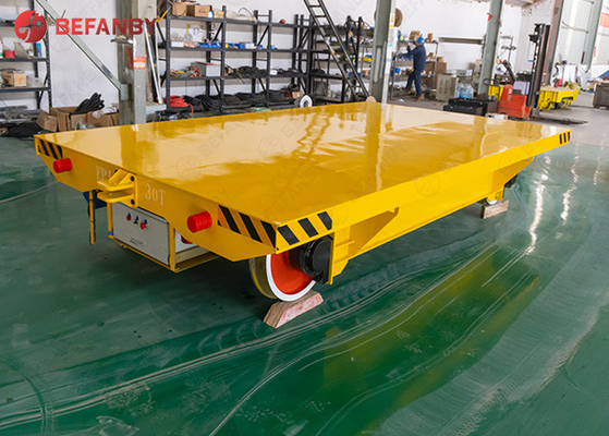30T Factory Use Elctrical Flatbed Transfer Carts