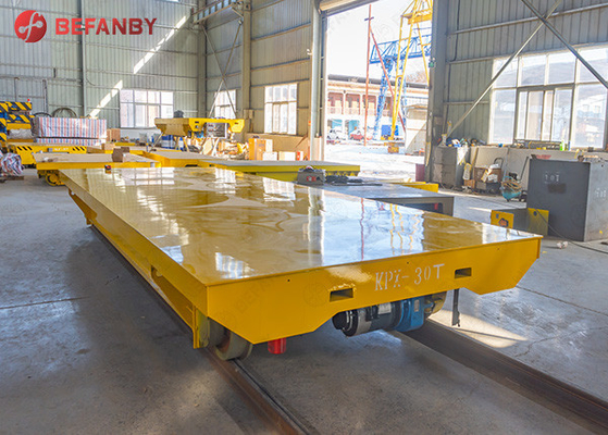 Electric Industrial Battery Tracked Carts 20m / Min With 1ton Load Capacity