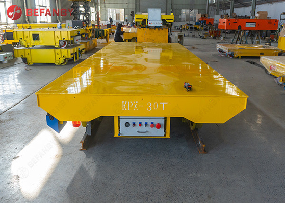 Electric Industrial Battery Tracked Carts 20m / Min With 1ton Load Capacity