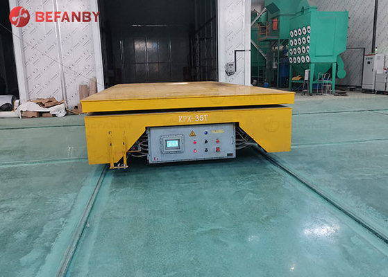 Hot Sale Cast Steel Wheel Transfer Cart On Rail