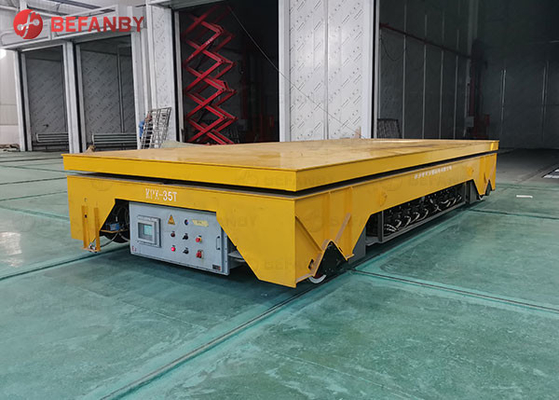 Hot Sale Cast Steel Wheel Transfer Cart On Rail