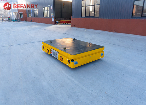 RGV Automatic Guided Vehicle Lithium Battery Power Rail Cart 5 Tons