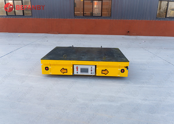 RGV Automatic Guided Vehicle Lithium Battery Power Rail Cart 5 Tons