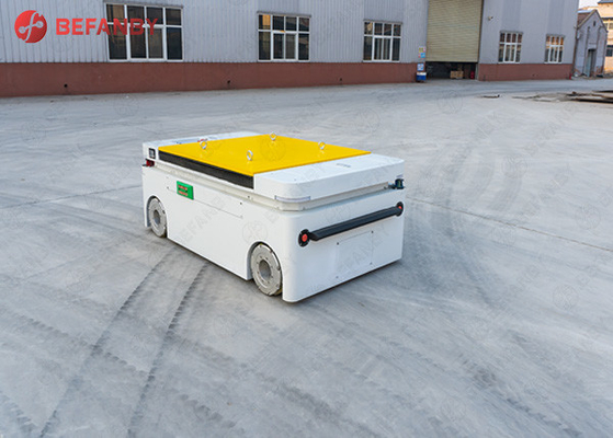 RGV Automatic Guided Vehicle Lithium Battery Power Rail Cart 5 Tons