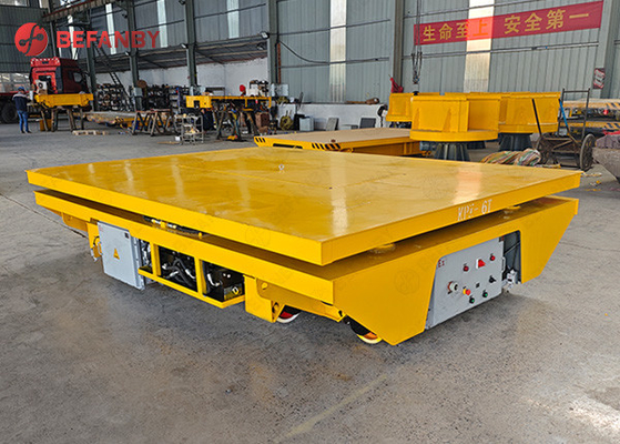 50 Tons Warehouse Used Rail Transfer Cart 0 - 20m/min