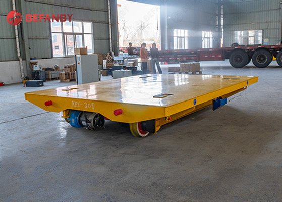 50 Tons Warehouse Used Rail Transfer Cart 0 - 20m/min