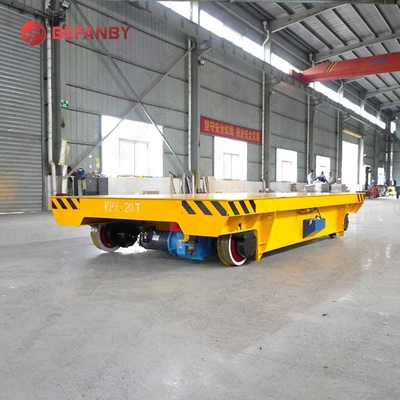 Rails Hydraulic Powered Transfer Cart 30 Ton For Workshop