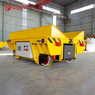 Automated RGV Guided Coil Transfer Cart On Railway