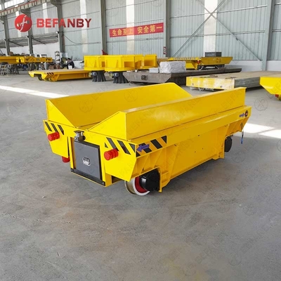 Automated RGV Guided Coil Transfer Cart On Railway