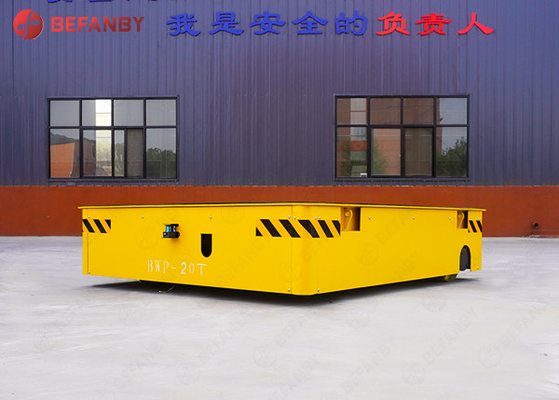 Lithium Battery Trackless Transfer Cart Vehicle Power Steering Mold 35t