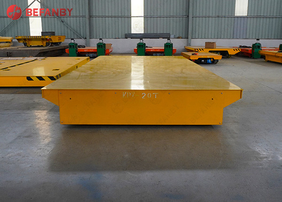 Metal Industry Cast Steel Wheel Battery Transfer Carts On Rail