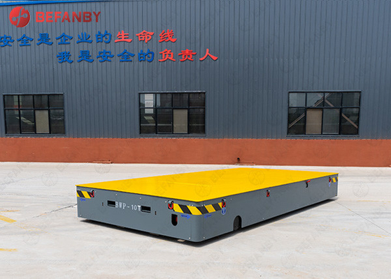 Safety Sensors Control Battery Railless Material Transfer Trolley