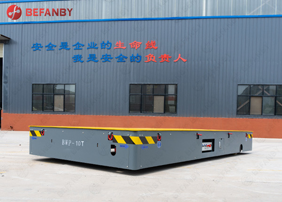 Safety Sensors Control Battery Railless Material Transfer Trolley