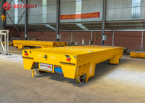 Durable 4 Axles Battery Rail Transfer Carts
