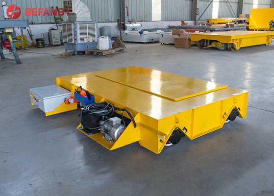 Easy Operation Cable Reel Steel Plant Transfer Cart