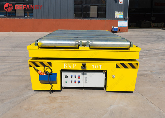 0 - 20m / Min Motorized Trackless Transfer Cart Battery Powered 1 Year Warranty