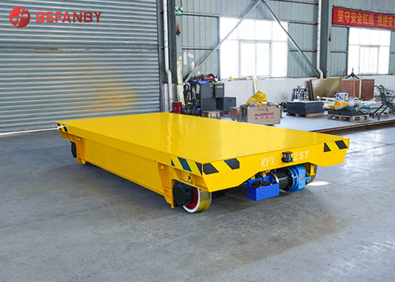 Unlimited Running Distance Battery Railway Transfer Trolleys Customizable