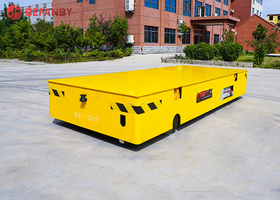 0 - 20m / Min Motorized Trackless Transfer Cart Battery Powered 1 Year Warranty