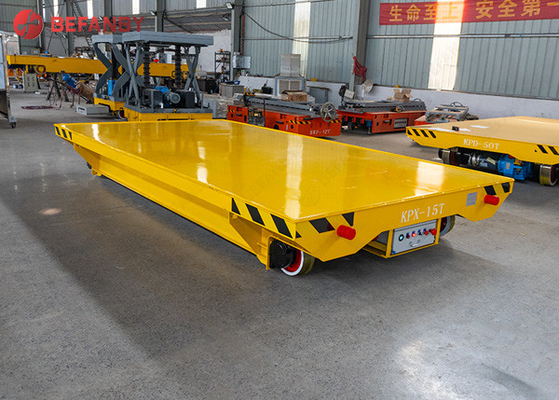 Motorized Trolley Traveling On Battery Transfer Cart