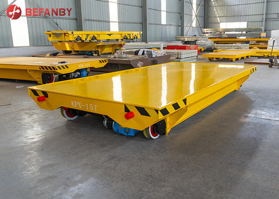 Motorized Trolley Traveling On Battery Transfer Cart