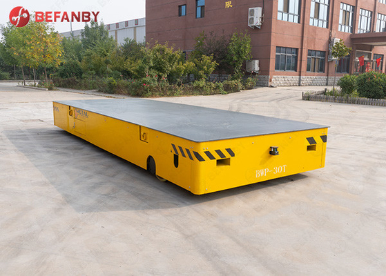 7t PU Wheels Trackless Transport Carts