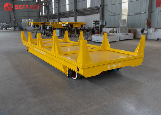 Customized Safety Rack Low Voltage Rail Transfer Trolley