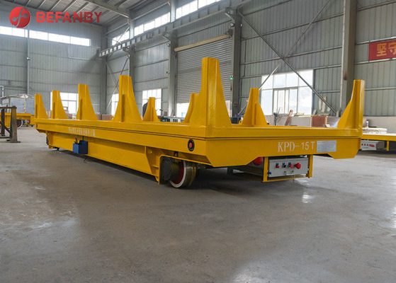 Customized Safety Rack Low Voltage Rail Transfer Trolley