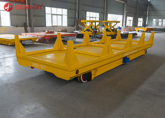 Customized Safety Rack Low Voltage Rail Transfer Trolley
