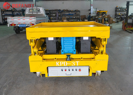 Durable Factory Use Rail Operated Transfer Carts