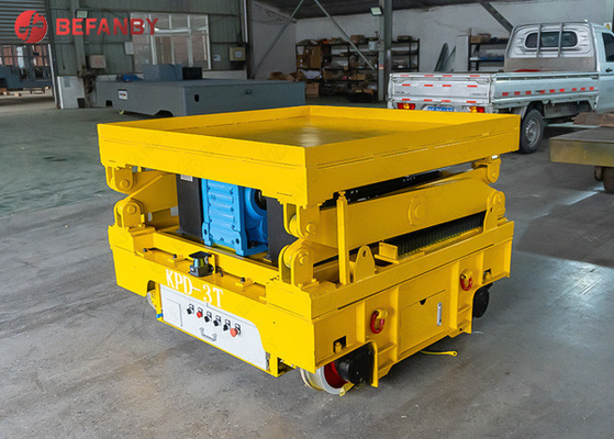 Scissor Lift Low Voltage Railway Electric Transfer Cart