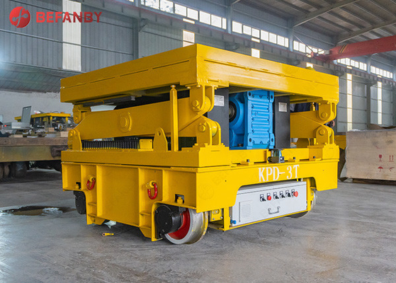Durable Factory Use Rail Operated Transfer Carts