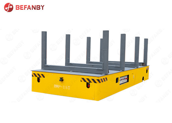 Factory Handling Battery Railless Transfer Trolley