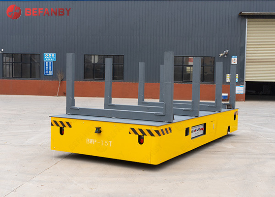 Factory Handling Battery Railless Transfer Trolley