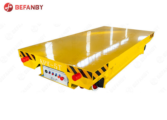 Stable Railway Battery Flatbed Transfer Carts