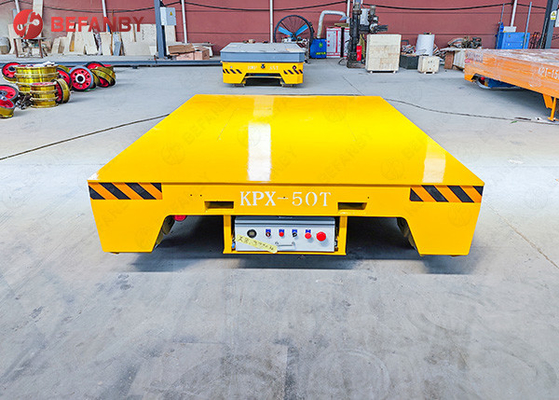 Long Distance Battery Operated Transfer Cart Variable Speed Q235 Material