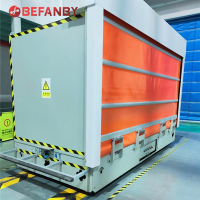 Long Distance Battery Operated Transfer Cart Variable Speed Q235 Material