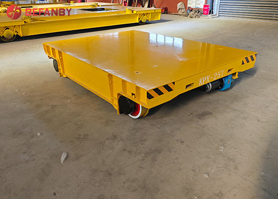 Explosion Proof Coal Factory Battery Operated Transfer Cart On Rail